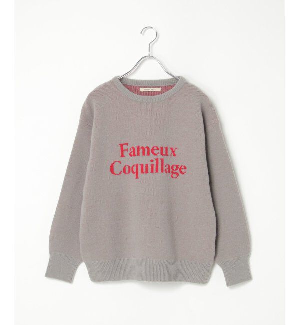 VENCE share style「Fameuxロゴジャガードニット」|ニット・セーター|