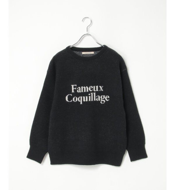 VENCE share style「Fameuxロゴジャガードニット」|ニット・セーター|
