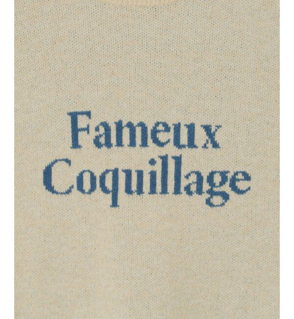 VENCE share style「Fameuxロゴジャガードニット」|ニット・セーター|