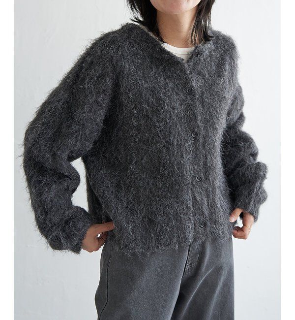 VENCE share style「ブークレーシャギー2WAYカーディガン」|カーディガン|