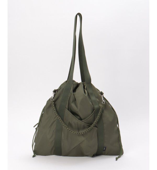 VENCE share style「コード編み巾着ポケットトートバッグ」|その他|