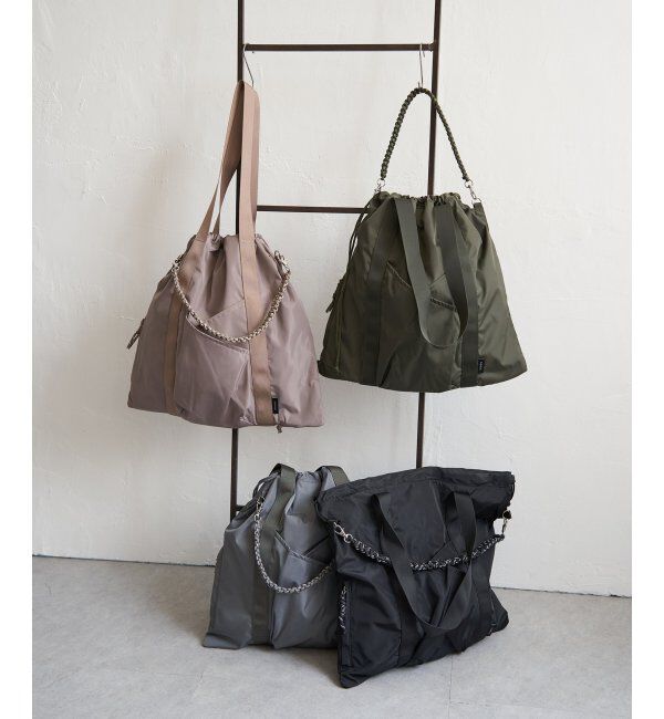 VENCE share style「コード編み巾着ポケットトートバッグ」|その他|