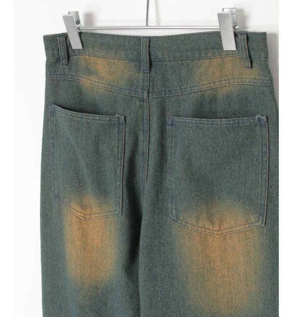 VENCE share style「デニムバギーパンツ」|デニム|