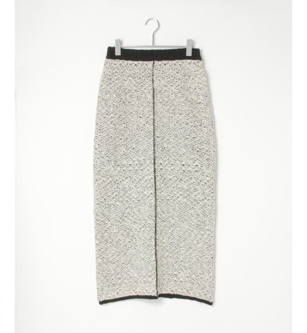 VENCE share style「2WAYミックスニットスカート」|スカート|