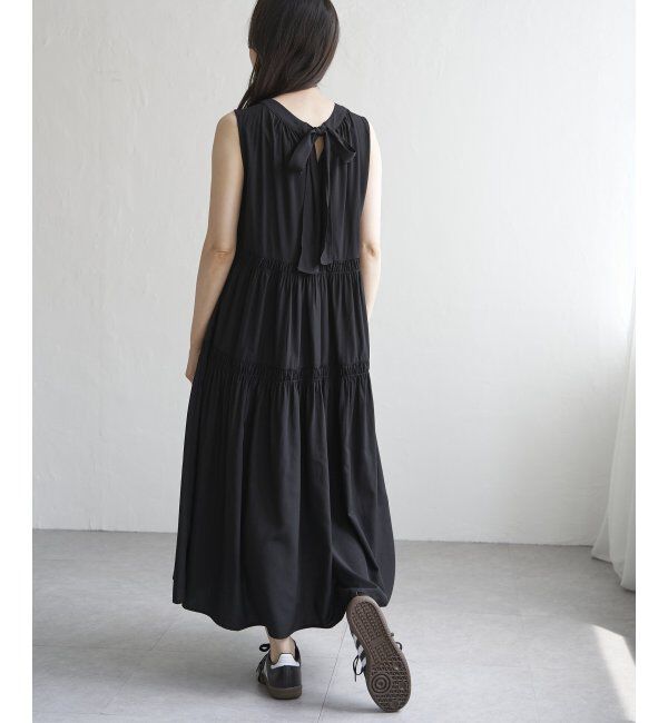 VENCE share style「バックリボンティアードワンピース」|ワンピース|