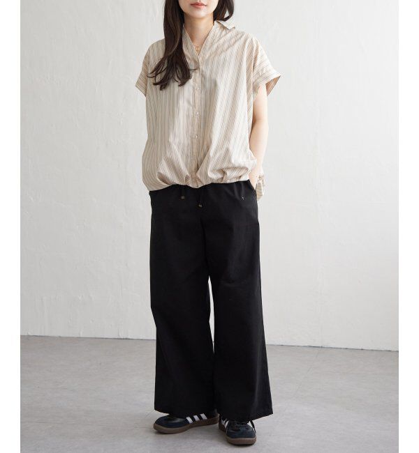 VENCE share style「タケノコタックストライプシャツ」|シャツ・ブラウス|