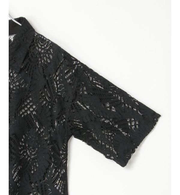 VENCE share style「レースショートシャツ」|シャツ・ブラウス|