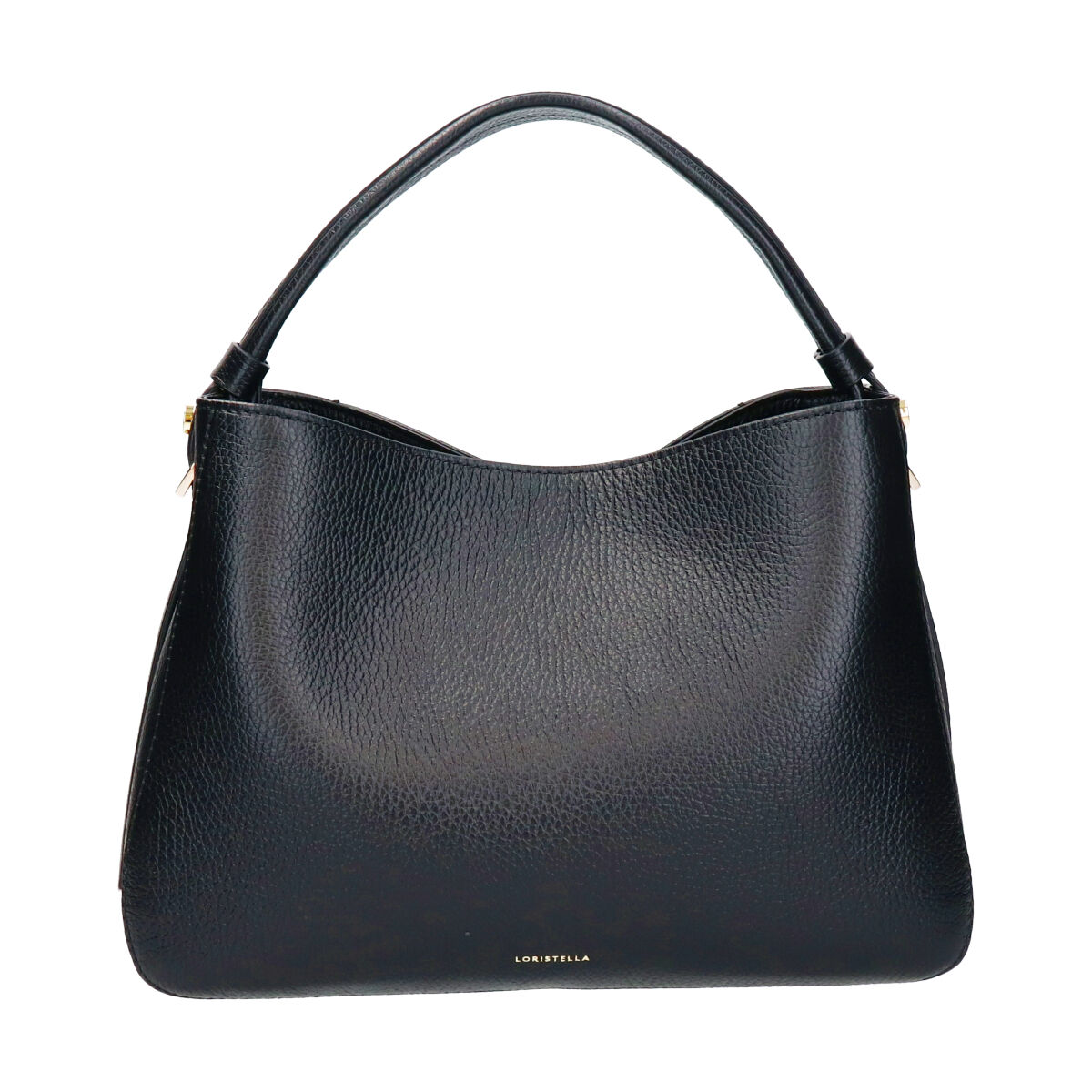 IMPORT SELECT「【LORISTELLA】ミディアムサイズレザーハンドバッグ(Q56412)」|ショルダー・メッセンジャー|BL