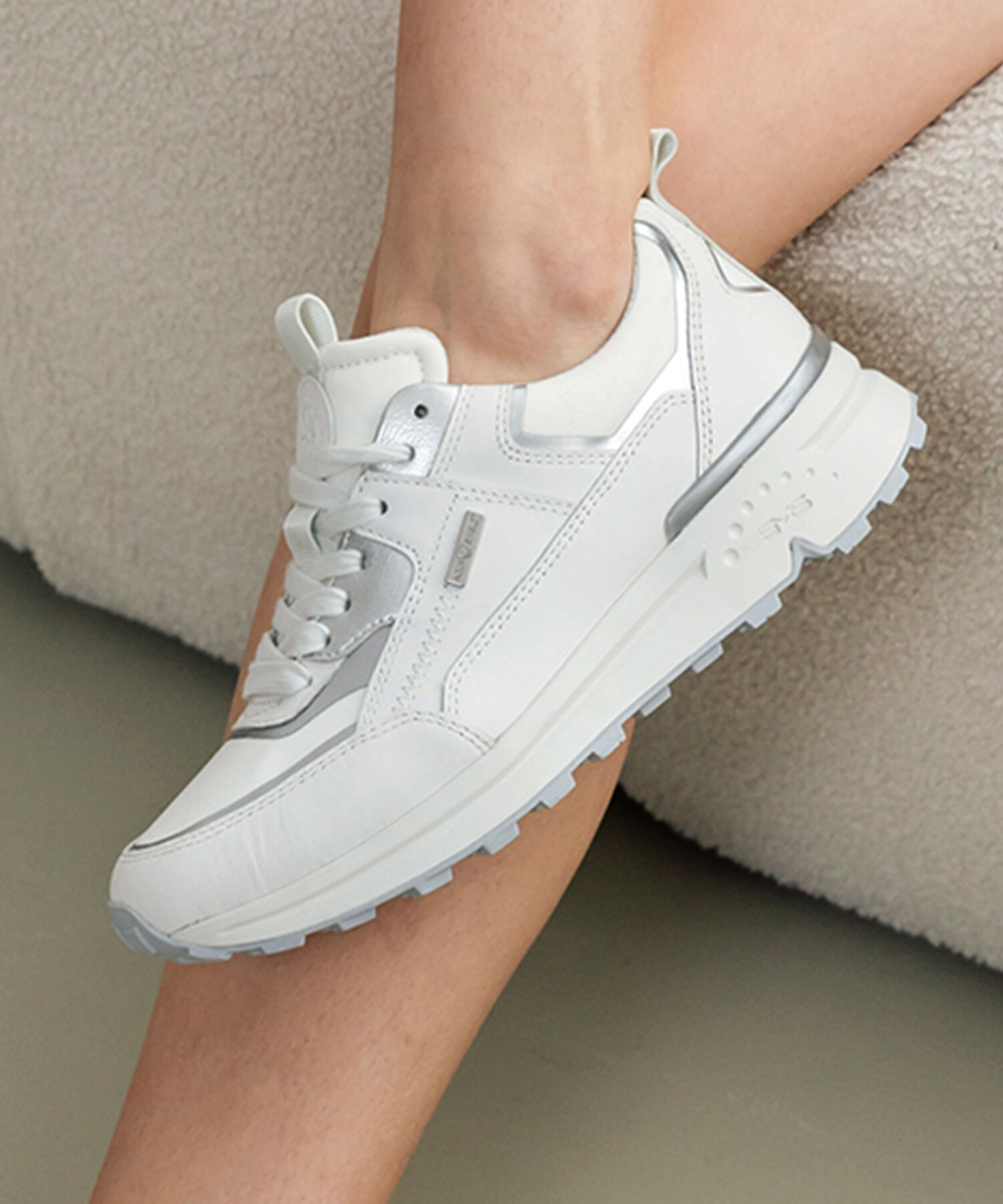 IMPORT SELECT「【bussola】晴雨兼用レースアップスニーカー(954000)」|スニーカー|WH