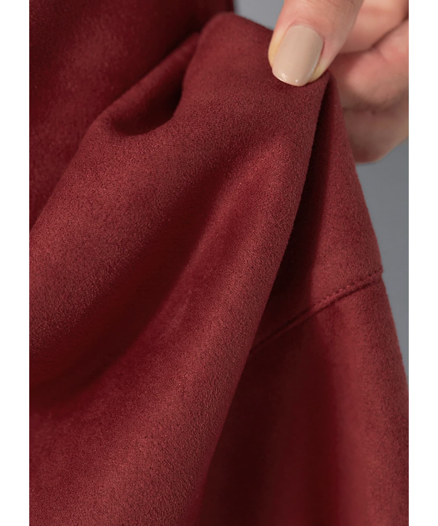 STYLE DELI「スエード調ポケットラップスカート」|スカート|