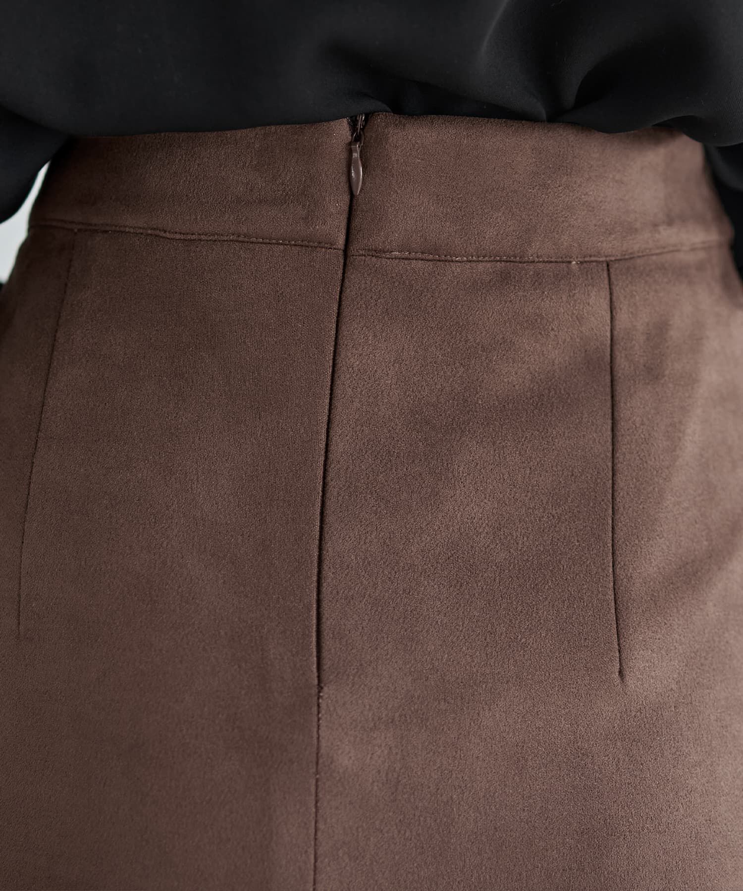 STYLE DELI「スエード調ポケットラップスカート」|スカート|