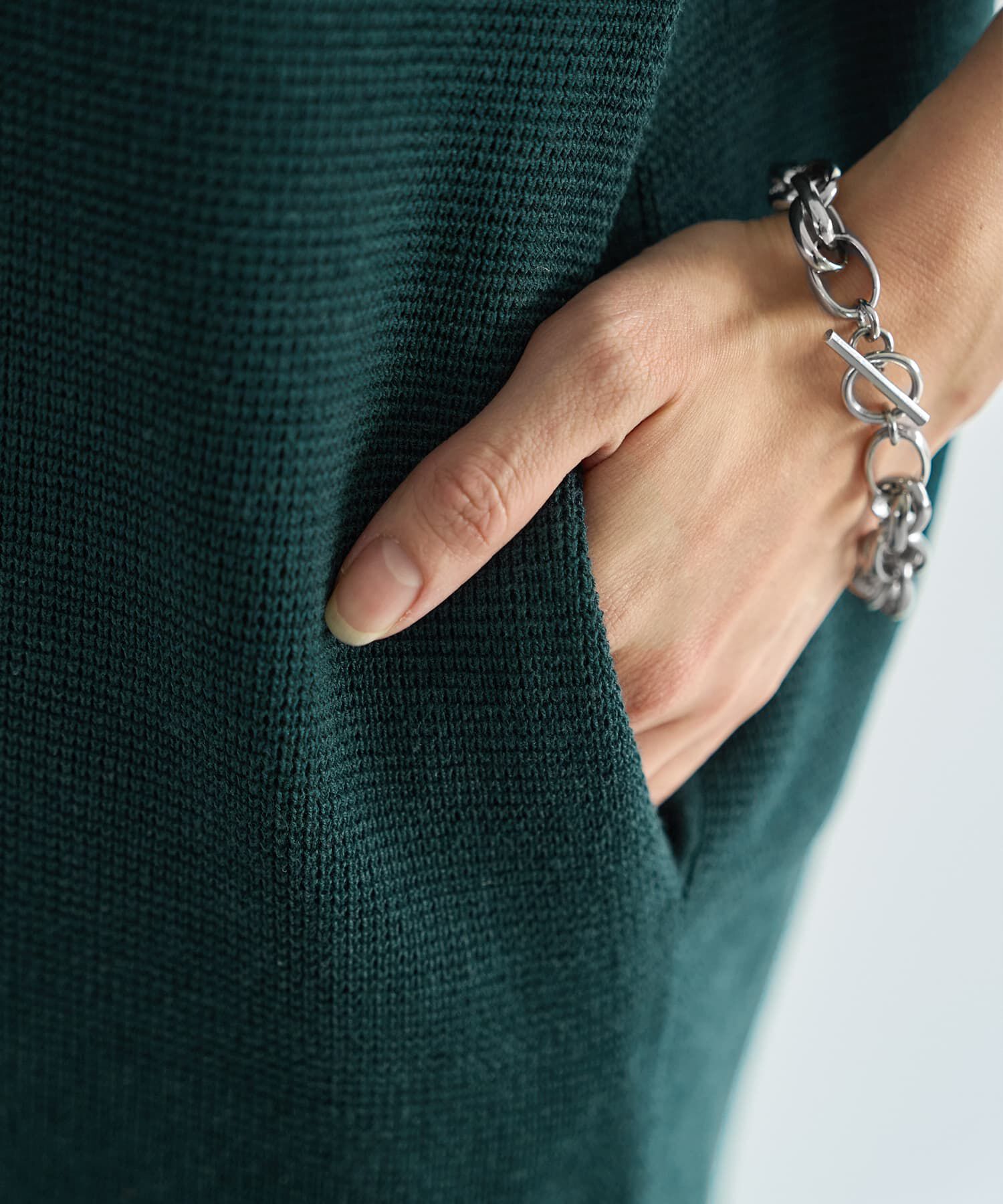 STYLE DELI「Softy Cotton／ワッフル編みスキッパーワンピース」|ワンピース|