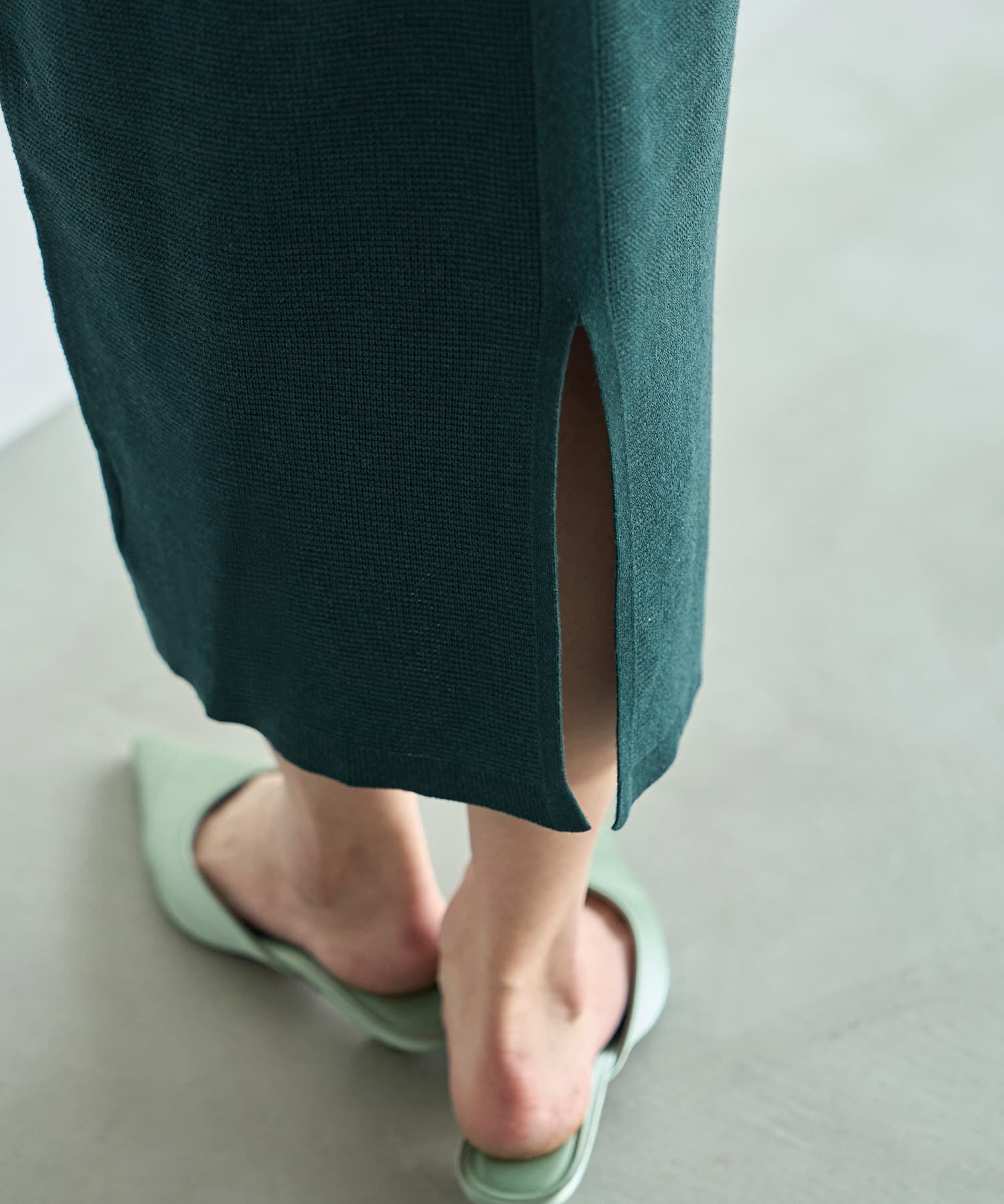 STYLE DELI「Softy Cotton／ワッフル編みスキッパーワンピース」|ワンピース|