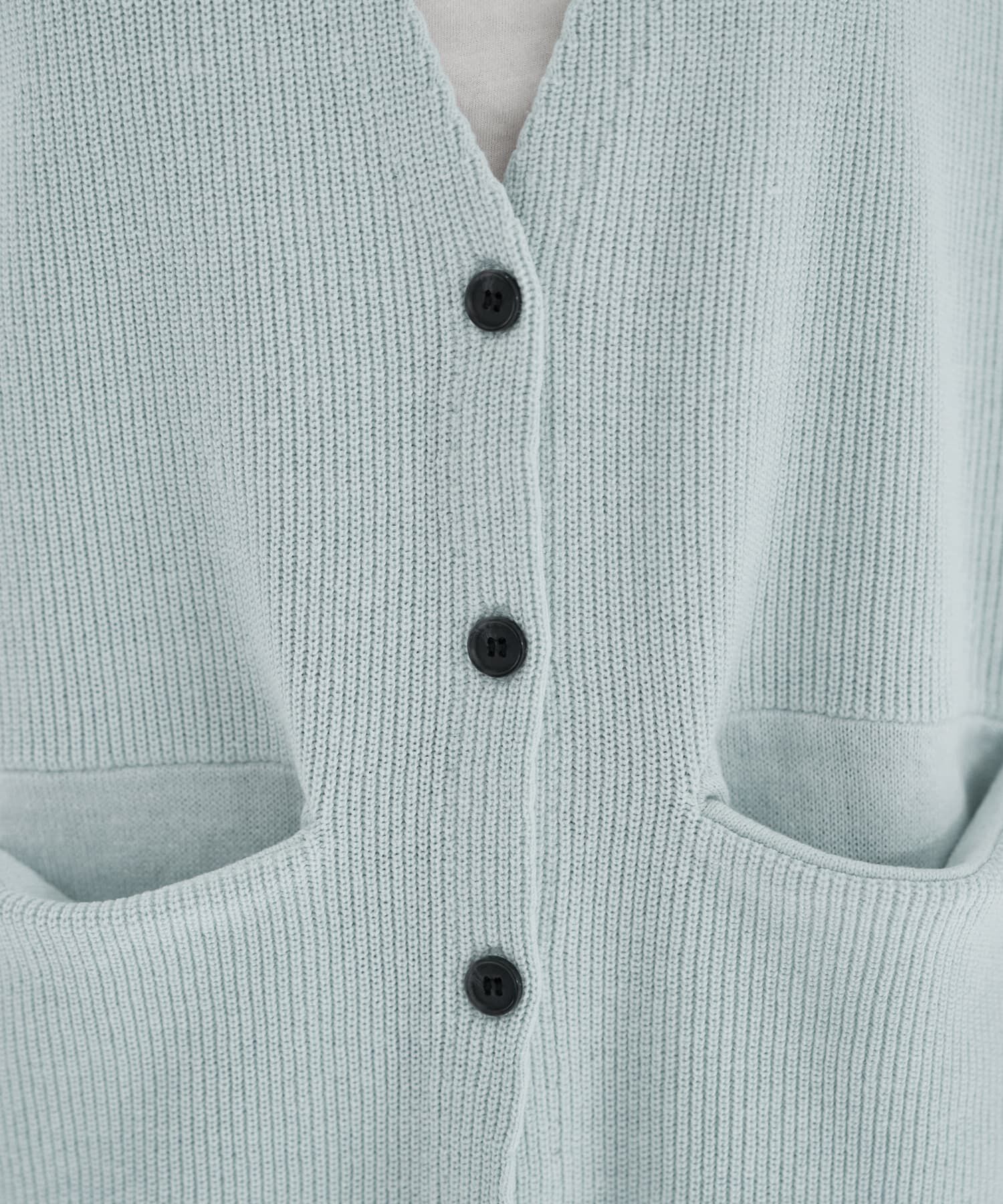 STYLE DELI「片畦編みサマーニットロングベスト」|ベスト・ジレ|