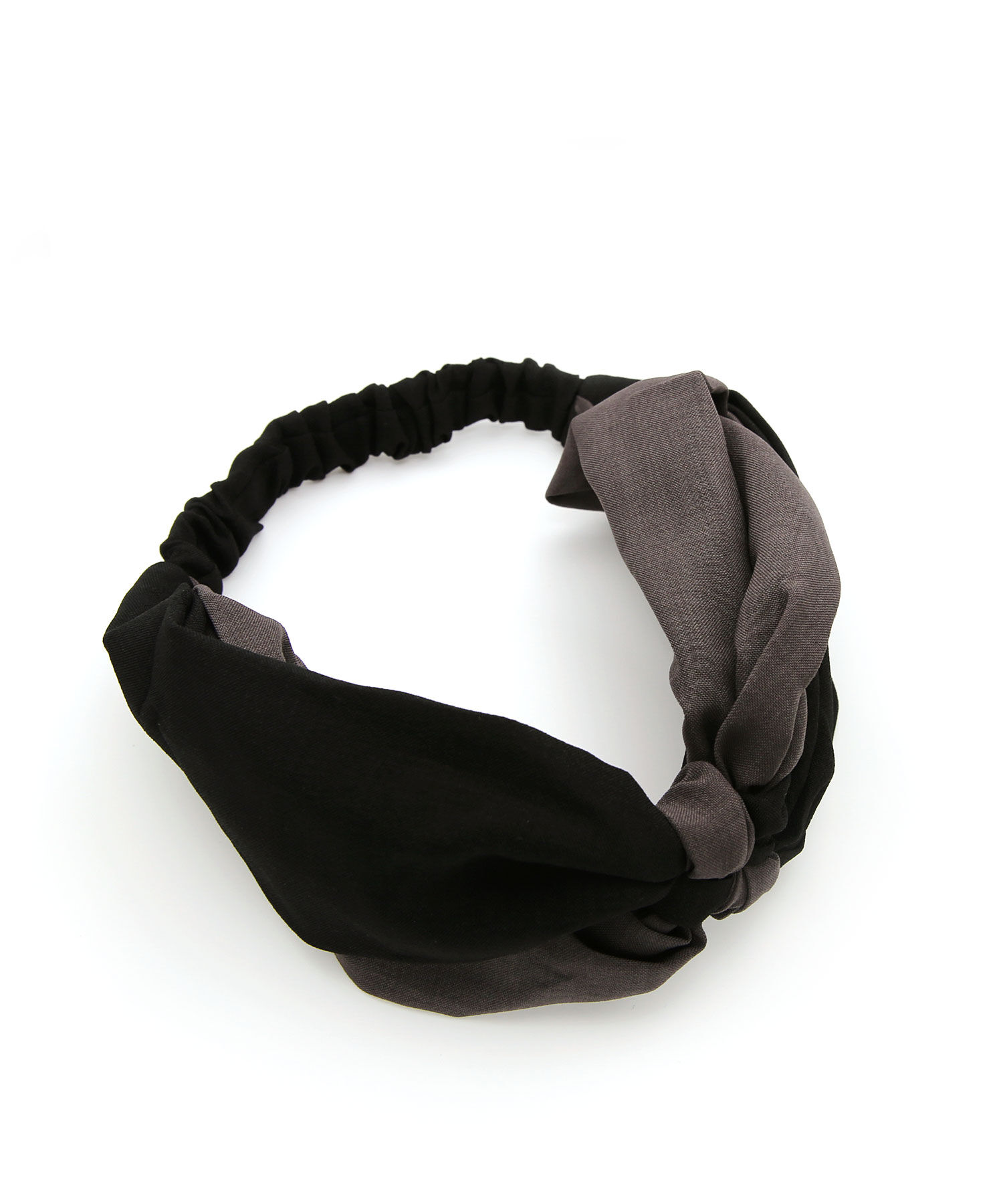 colleca la「バイカラーノットターバン」|ヘアバンド|