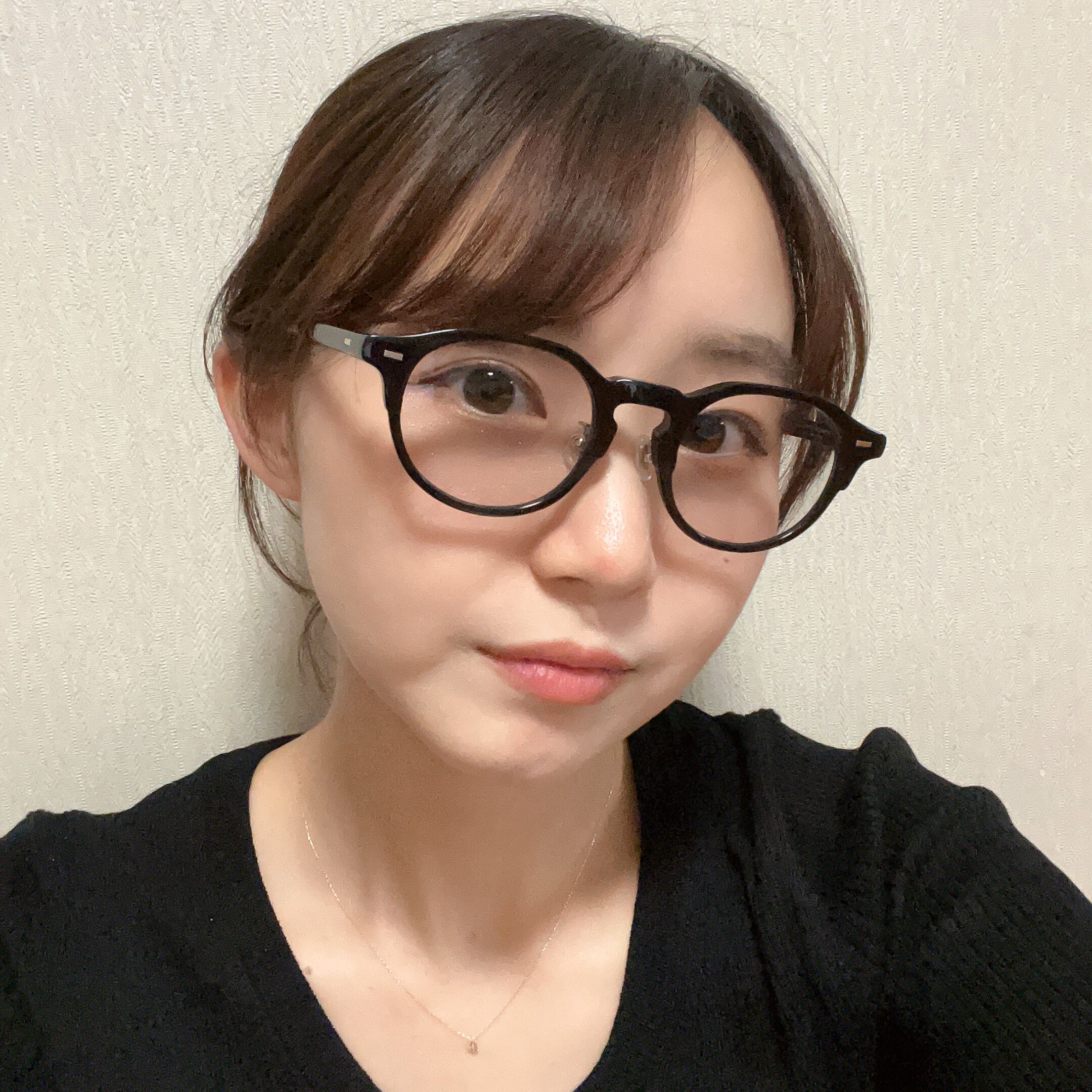  「ボストン型 メガネ｜クラウンパント｜クリアフレーム｜Zoff CLASSIC TREND ゾフ レンズ交換券付き」|メガネ|ブラック