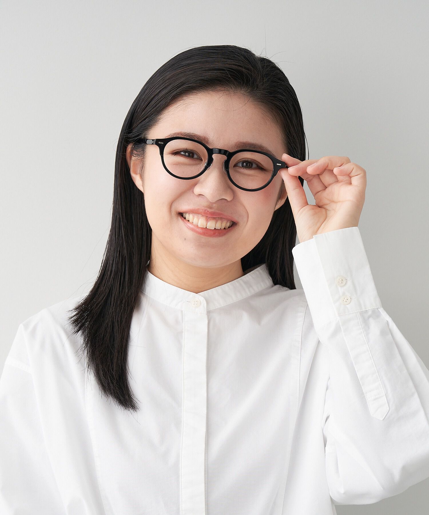  「ボストン型 メガネ｜クラウンパント｜クリアフレーム｜Zoff CLASSIC TREND ゾフ レンズ交換券付き」|メガネ|