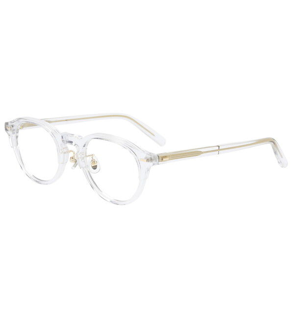  「ボストン型 メガネ｜クラウンパント｜クリアフレーム｜Zoff CLASSIC TREND ゾフ レンズ交換券付き」|メガネ|