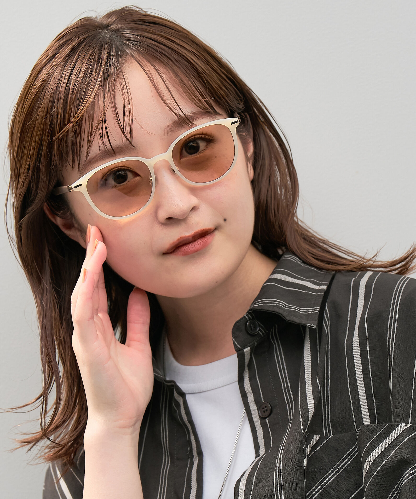  「SUNCUTGlasses/UV100%CUT ボストン型 サングラス | カラーレンズ｜紫外線対策 UVカット」|サングラス|