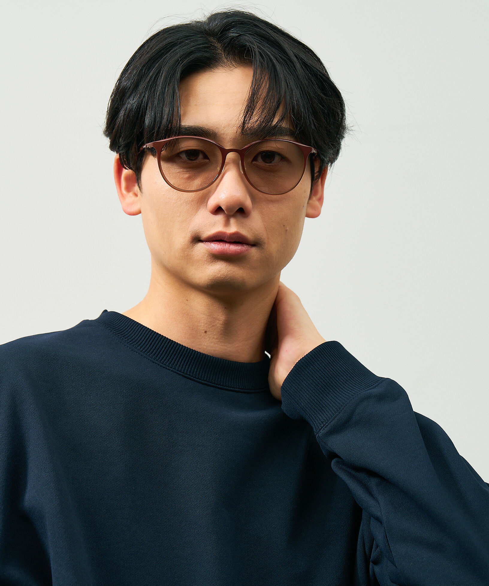  「SUNCUTGlasses/UV100%CUT ボストン型  軽量 ズレ落ち防止 サングラス｜Zoff SMART Skinny」|サングラス|