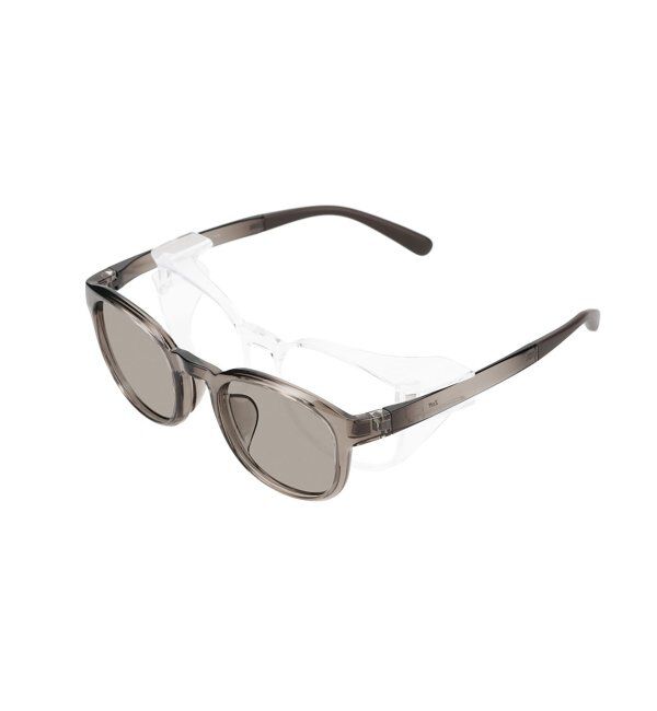  「ウェリントン型 花粉/飛沫対策 サングラス  (Zoff PROTECT 2WAY)  花粉メガネ メガネ 紫外線防止 UVカット」|サングラス|