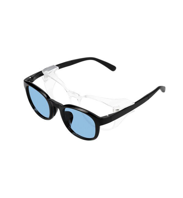  「ウェリントン型 花粉/飛沫対策 サングラス  (Zoff PROTECT 2WAY)  花粉メガネ メガネ 紫外線防止 UVカット」|サングラス|