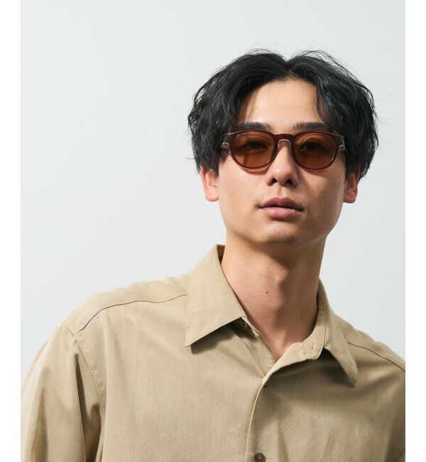  「ウェリントン型 花粉/飛沫対策 サングラス  (Zoff PROTECT 2WAY)  花粉メガネ メガネ 紫外線防止 UVカット」|サングラス|