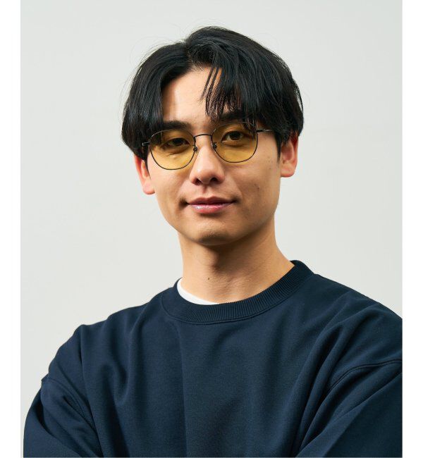  「ウェリントン型 サングラス｜カラーレンズ｜メタル UVカット (紫外線カット率99.9%以上) ユニセックス 」|サングラス|