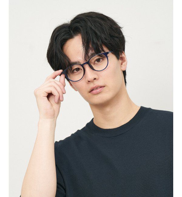  「ボストン型 メガネ｜クリアカラー｜伊達メガネ 度付きメガネ｜ユニセックス  レンズ交換券付」|メガネ|