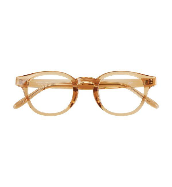  「ウェリントン型 メガネ｜クリアカラー｜伊達メガネ 度付きメガネ｜ユニセックス  レンズ交換券付」|メガネ|