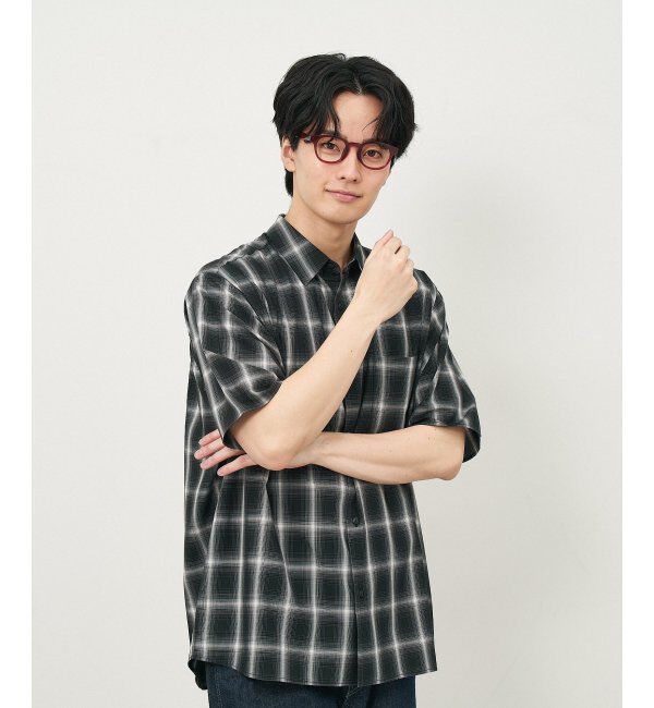  「ウェリントン型 メガネ｜クリアカラー｜伊達メガネ 度付きメガネ｜ユニセックス  レンズ交換券付」|メガネ|