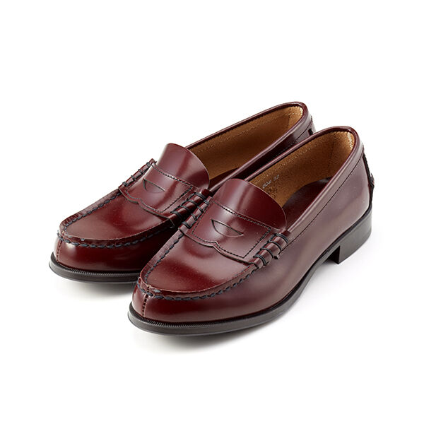 HARUTA「レディス牛革コインローファー #304」|ローファー|