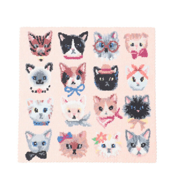 LOVERARY BY FEILER「ラブラリープリティーキャッツ　クリーニングクロス　L/CCLCT-223062」|メガネ|