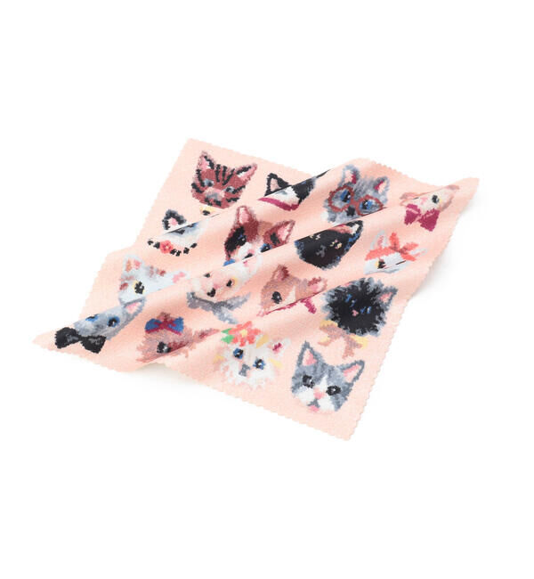 LOVERARY BY FEILER「ラブラリープリティーキャッツ　クリーニングクロス　L/CCLCT-223062」|メガネ|