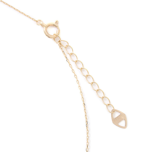 JUPITER「【K10】ゴールドラインネックレス/ムーン」|ネックレス|