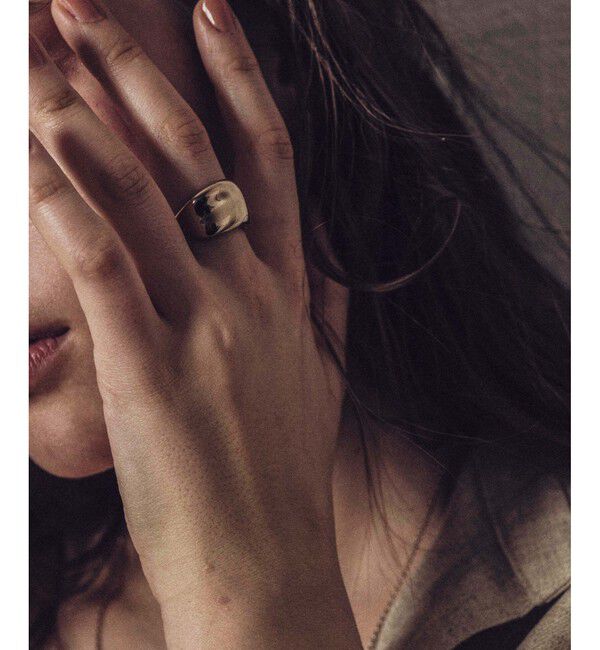 ete「ロウ ボールド リング」|リング|