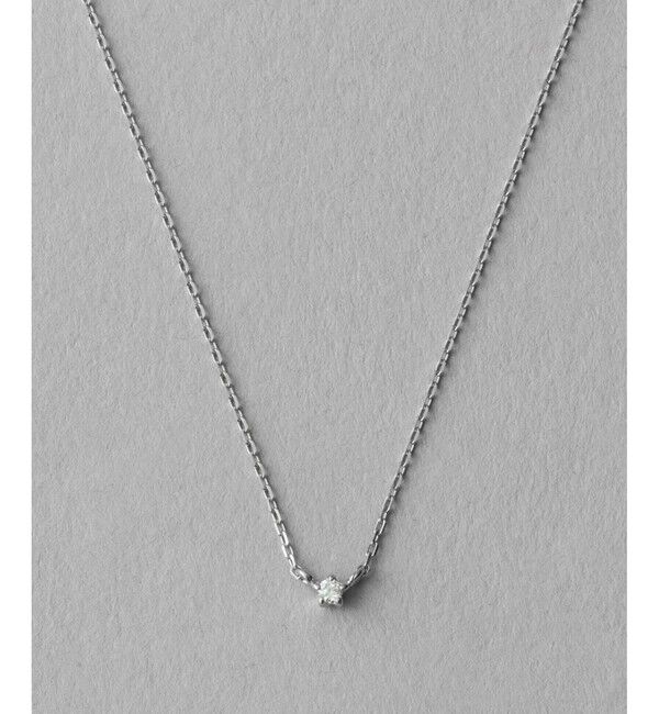 ete「[レイヤー] ダイヤモンド ネックレス」|ネックレス|プラチナム