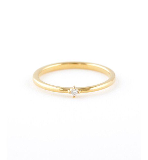 Jouete「ダイヤモンド ピンキーリング」|リング|イエローゴールド
