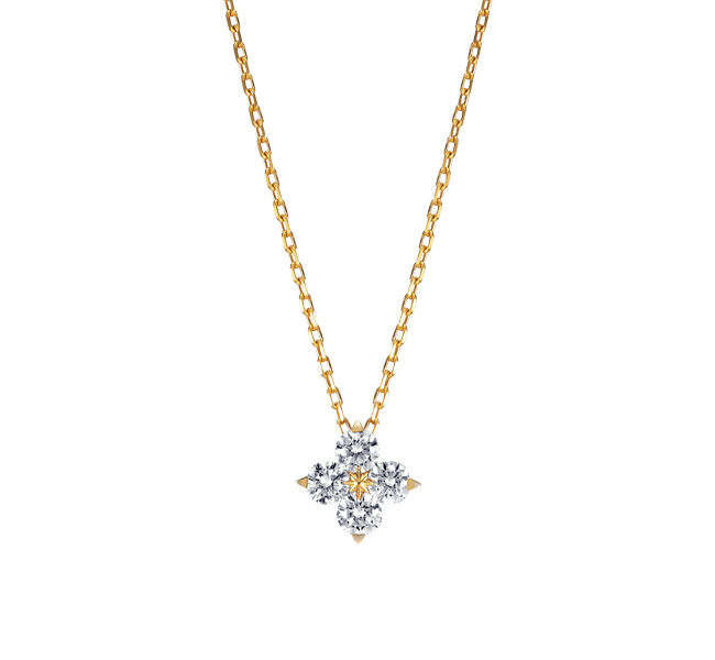 STAR JEWELRY「BRIGHTEST STAR」|ネックレス|イエローゴールド