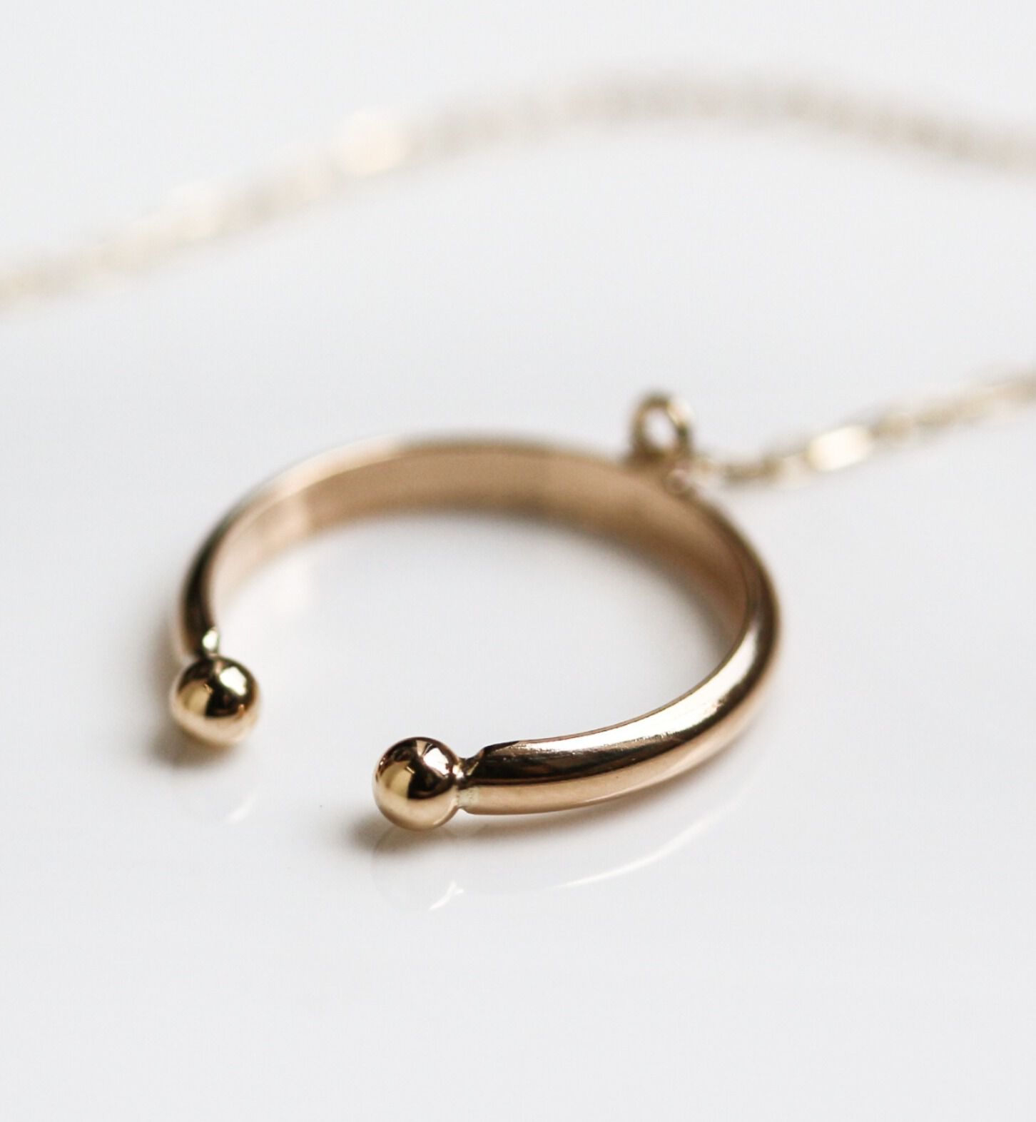  「ゴールド チェーン イヤーカフ ピアス   | K10YG」|ピアス|