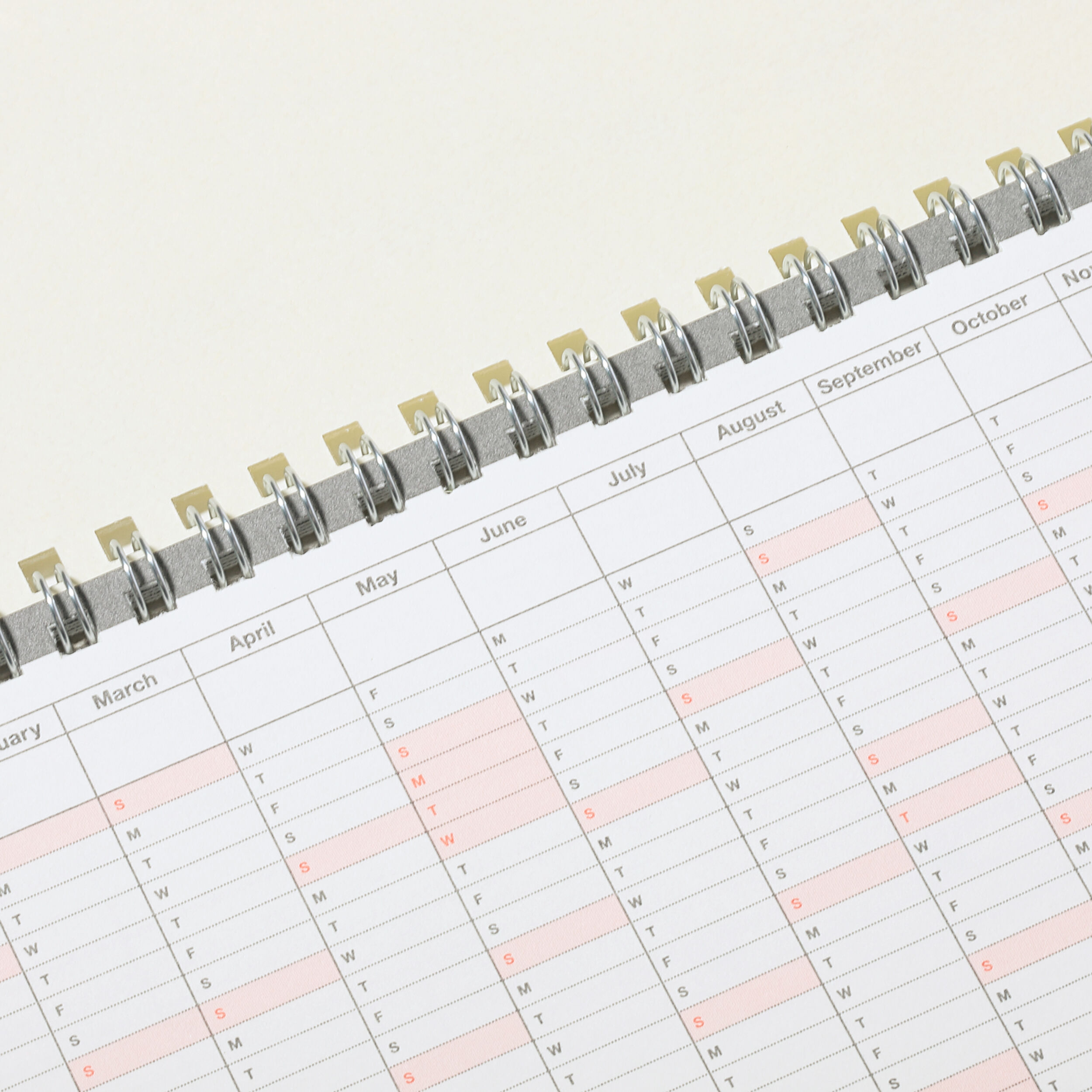  「2026 スケジュール帳 2026年1月始まり 月間ブロック B6変型 ノートブックカレンダー・S」|ステーショナリー|