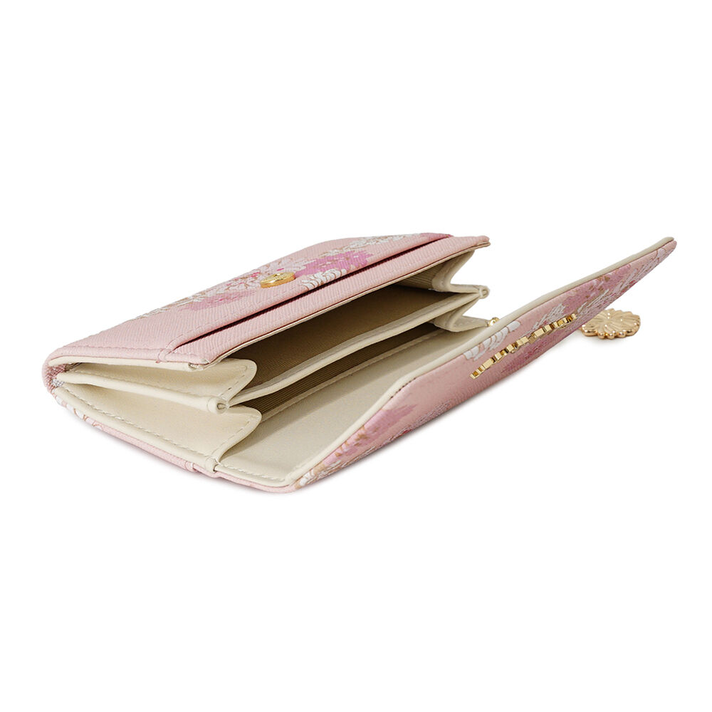 PAUL&JOE「名刺入れ／クリザンテーム　ラメ　／ＰＡＵＬ　＆　ＪＯＥ」|定期入れ|