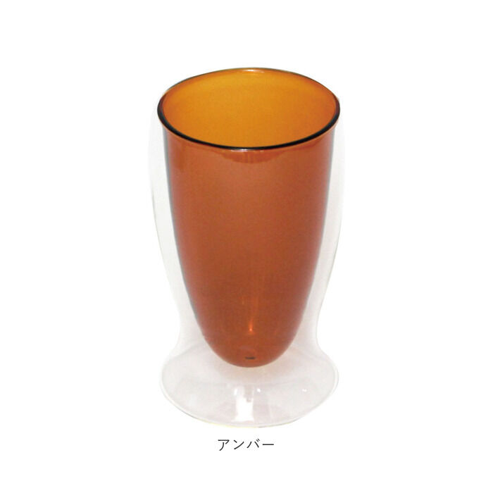 BACKYARD FAMILY「耐熱ガラス コップ 二重 通販 二重グラス ガラスコップ おしゃれ かわいい 色付き 耐熱グラス」|グラス・マグカップ|