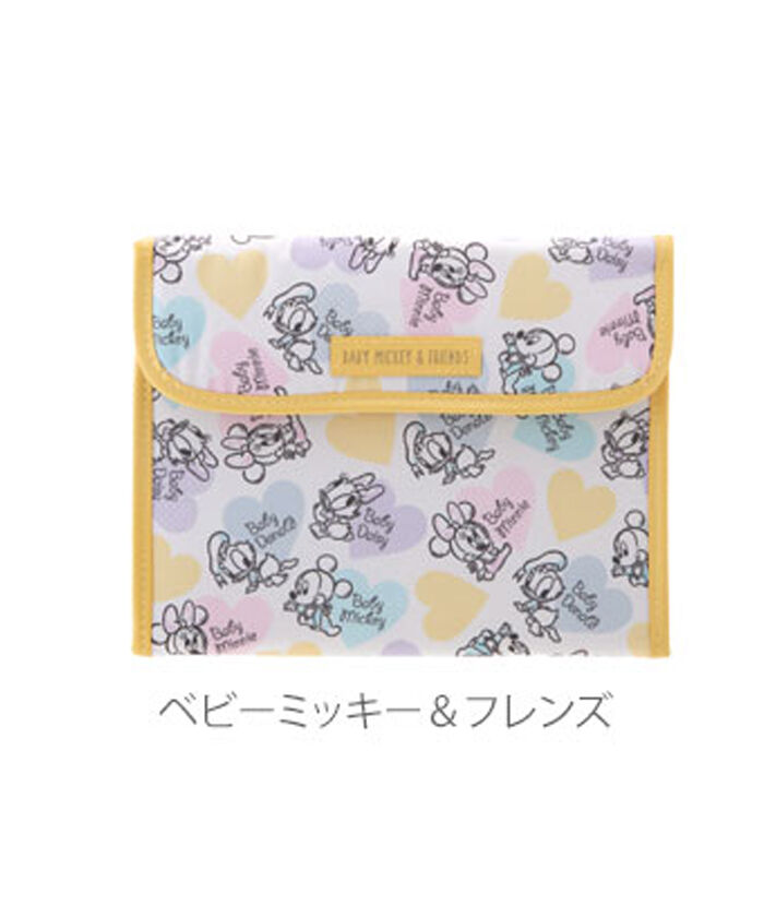 BACKYARD FAMILY「マルチケース 母子手帳ケース ディズニー disney ★ジャバラ キャラクター マルチケース」|その他|イエロー1