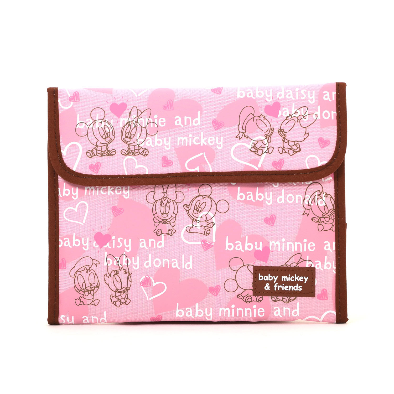 BACKYARD FAMILY「マルチケース 母子手帳ケース ディズニー disney ★ジャバラ キャラクター マルチケース」|その他|ピンク1