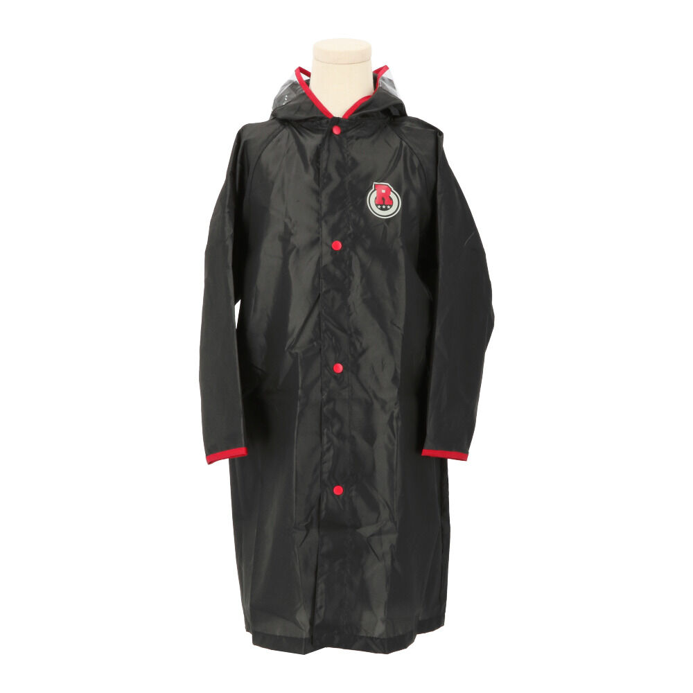 BACKYARD FAMILY「レインコート キッズ ランドセル対応 通販 女の子 男の子 140 130 120 子供 子ども」|レインコート|ブラック1