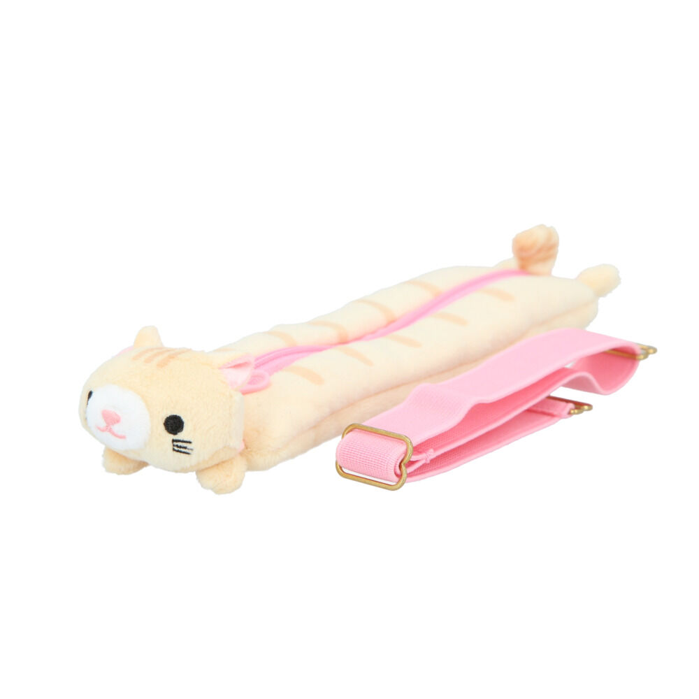 BACKYARD FAMILY「ペンポーチ かわいい 通販 ぬいぐるみペンケース 筆箱 ペンケース ふわふわ 高校生 中学生」|ポーチ|ブラウン1