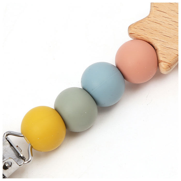 BACKYARD FAMILY「ベビーカー ブランケットクリップ 通販 クリップ かわいい 抱っこ紐 天然ブナの木 シリコン」|その他ベビー用品|