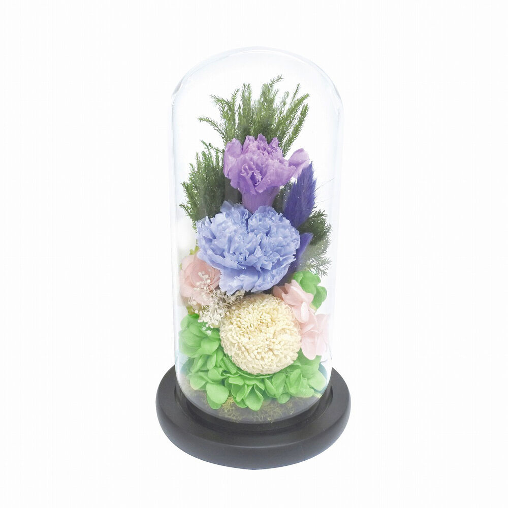 BACKYARD FAMILY「プリザーブドフラワー 仏花 通販 お供えガラスドーム 光莉 ひかり お供え物 おしゃれ 枯れない」|その他|その他2