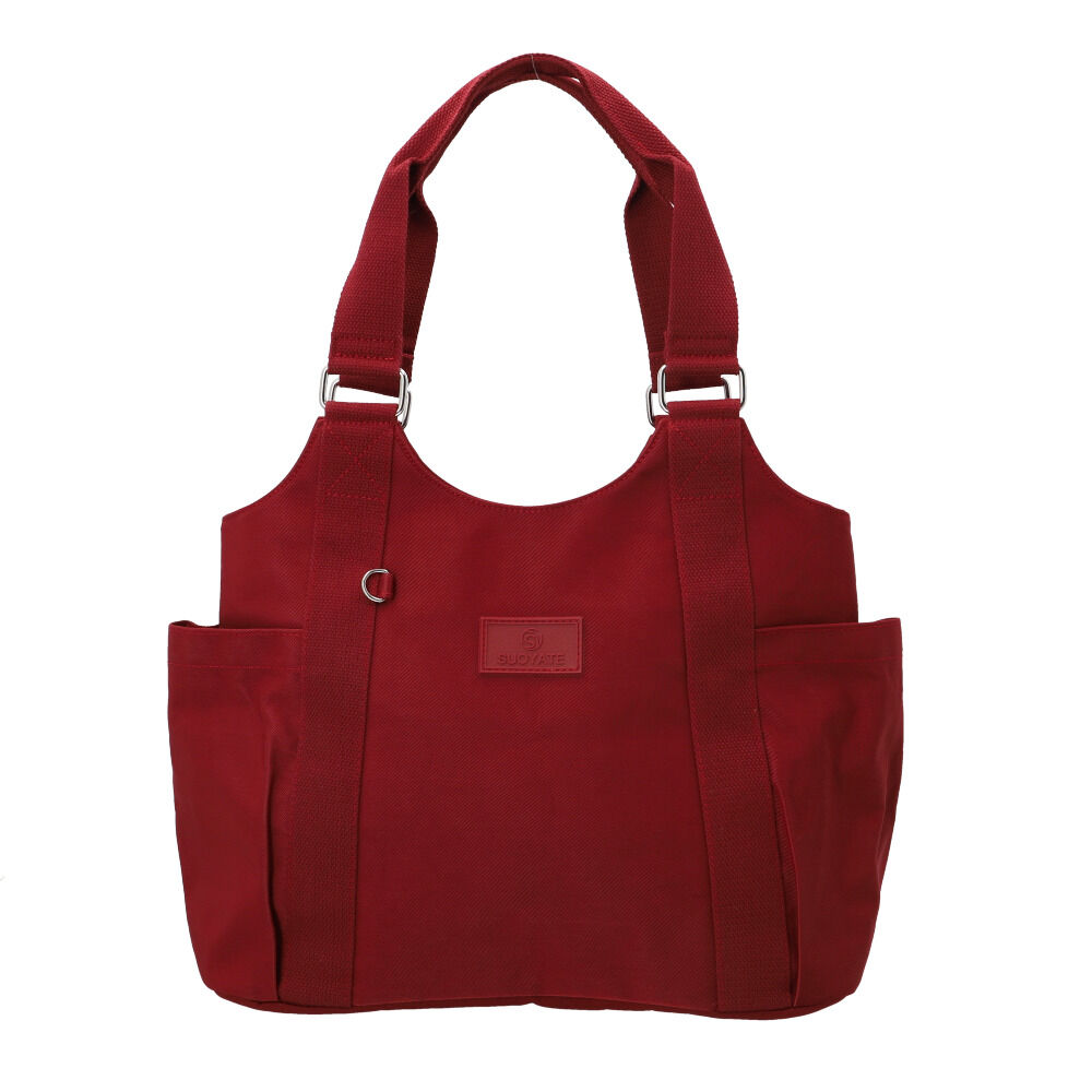 BACKYARD FAMILY「トートバッグ レディース 通販 トートバック ナイロンバッグ ショルダー 肩掛け マザーズバック」|トートバッグ|レッド1